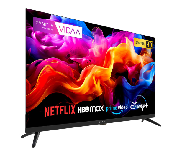 Telewizor Kiano Elegance 32" Smart TV VIDAA Netflix. HBO, Prime - 1373222 - zdjęcie 2